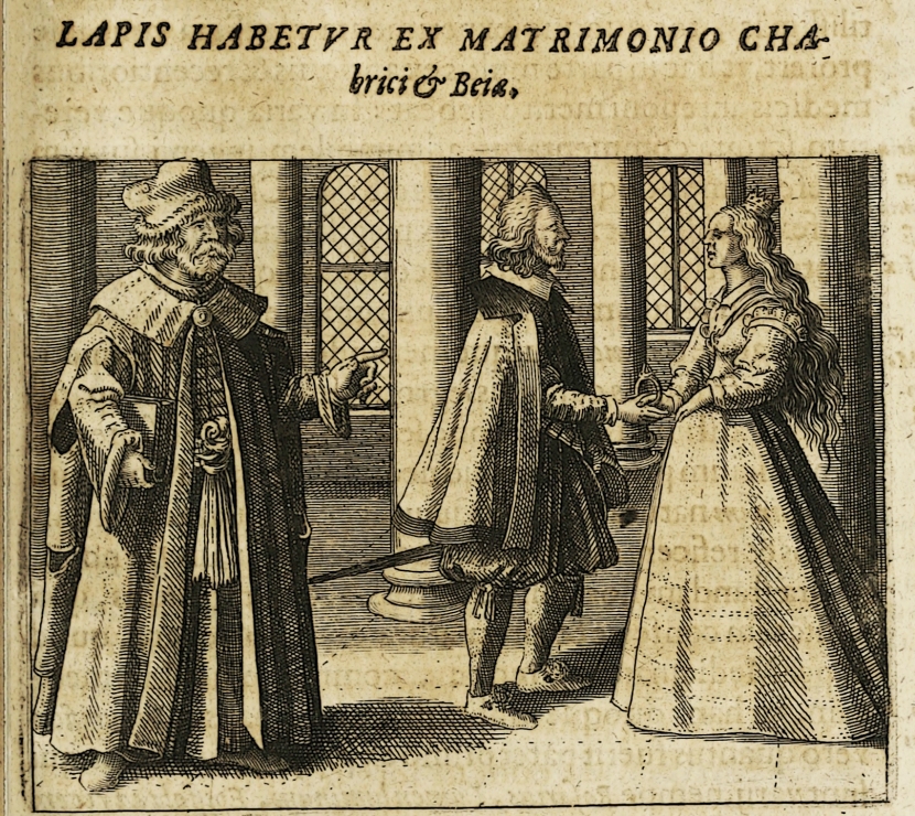 Immagine da Symbola Aureae Mensae di Michael Maier, 1636