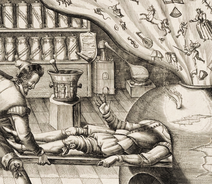 Il medico cura la fantasia - Mattheus Greuter, 1620